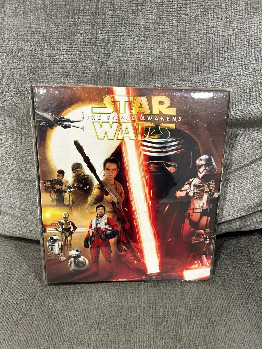 Disney Star Wars The Force Awakens 3 Ring Binder Lot Of 2 BB-8